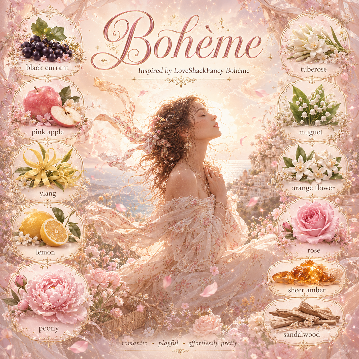 HSBS Inspired by Bohème (LoveShackFancy) NEW!