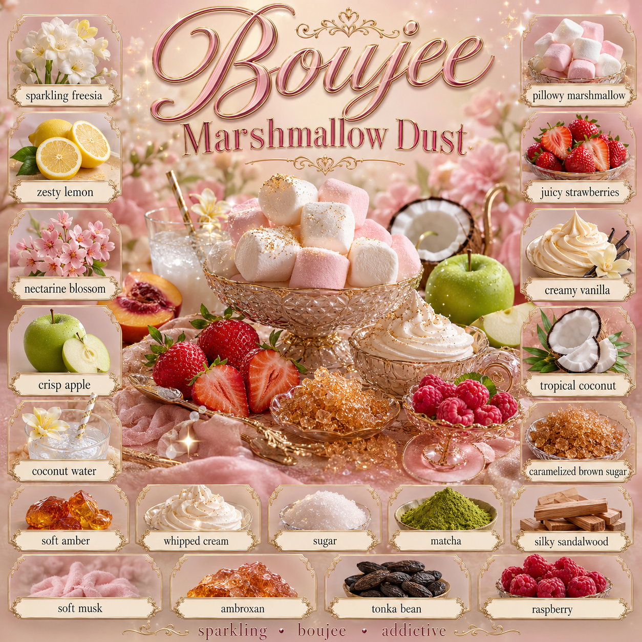 Boujee Marshmallow Dust (Inspired by Yum Boujee Marshmallow and Happy Dust)