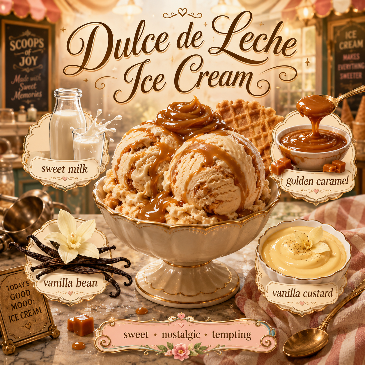 Dulce de Leche Ice Cream