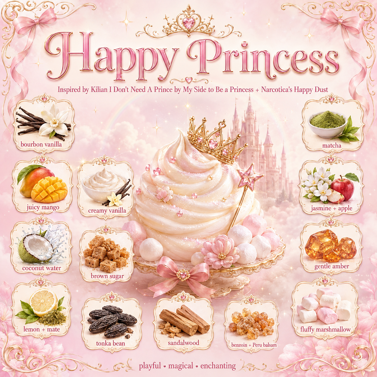 Happy Princess (Inspired by Happy Dust & I Don't Need A Prince...Princess)