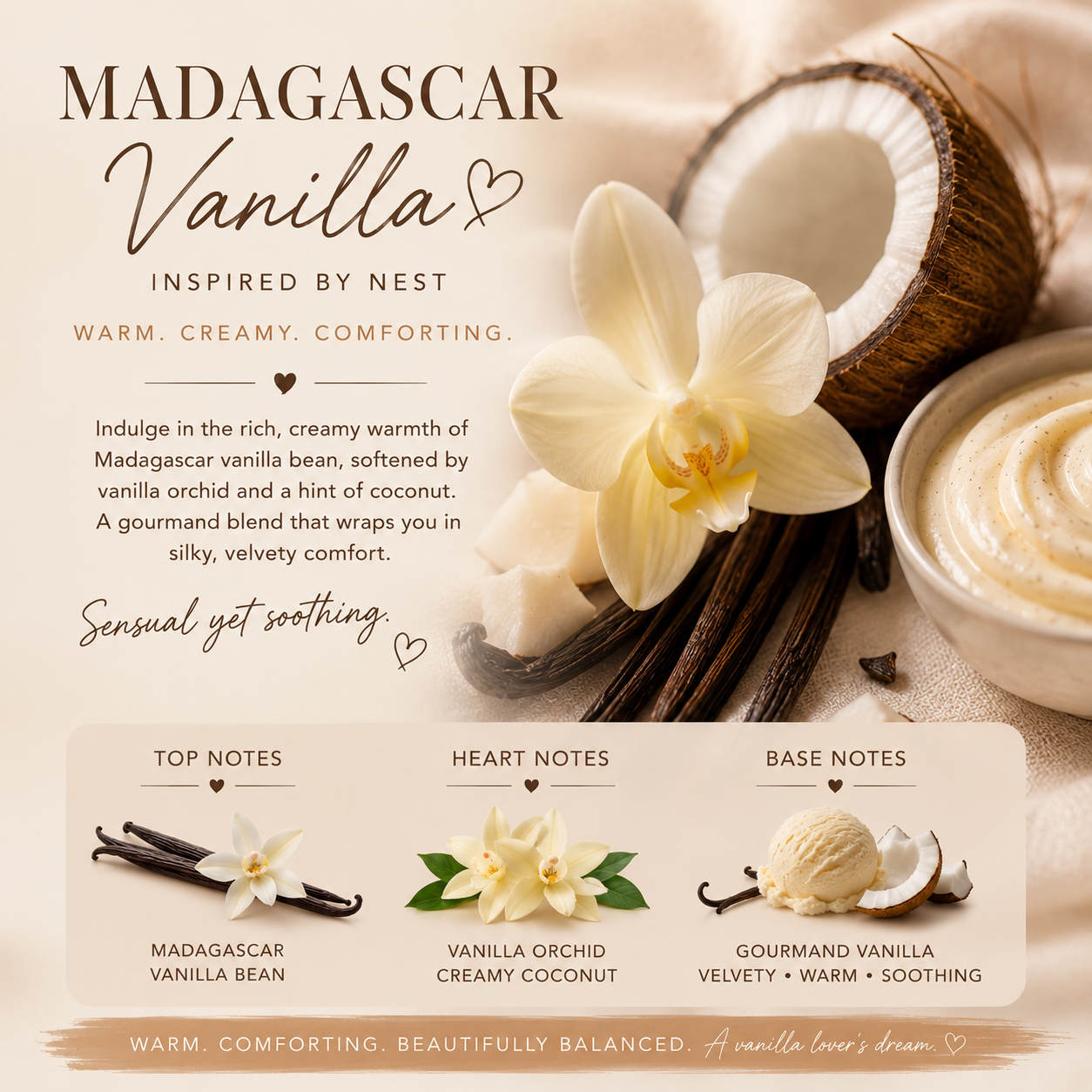 HSBS Inspired by Nest Madagascar Vanilla (Nest)
