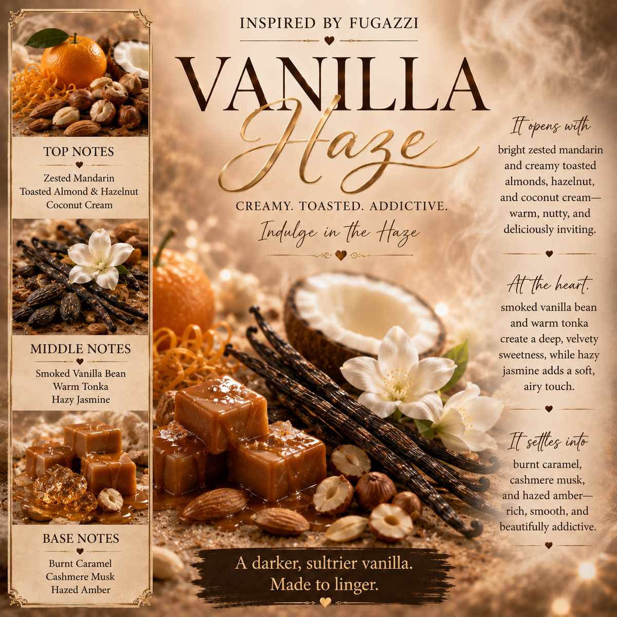 HSBS Inspired by Vanilla Haze (Fugazzi) NEW!