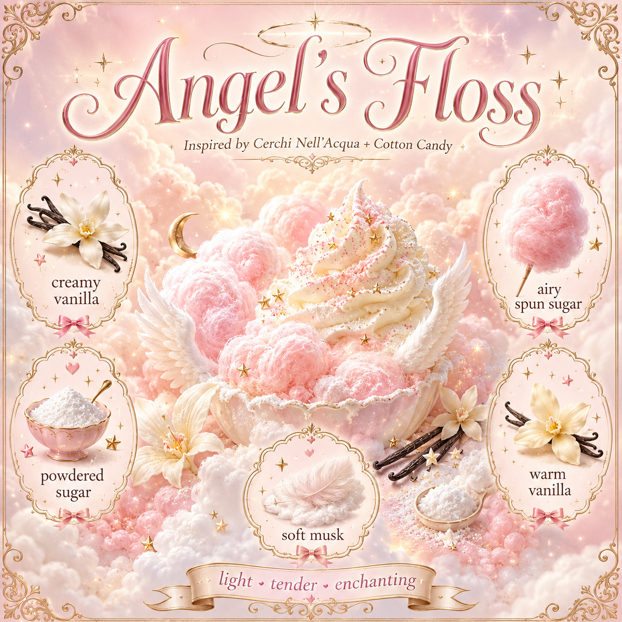 Angel's Floss (Inspired by Angel's Bread & HSBS Cotton Candy)