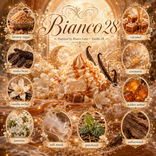 Bianco 28 (Inspired by Bianco Latte & Kayali Vanilla 28)