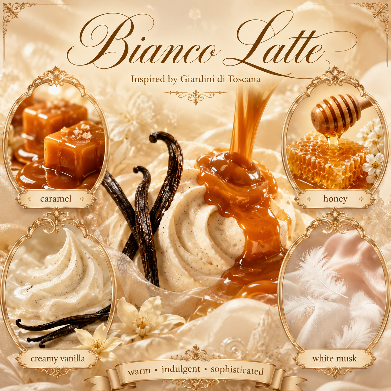 HSBS Inspired by Bianco Latte (Giardini di Toscana)