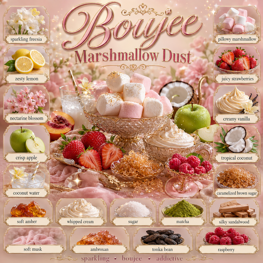 Boujee Marshmallow Dust (Inspired by Yum Boujee Marshmallow and Happy Dust)