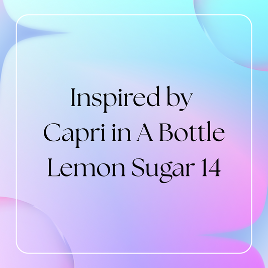 HSBS Inspired by Capri in a Bottle Lemon Sugar 14 (Kayali)