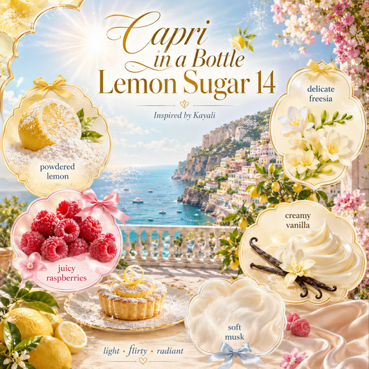 HSBS Inspired by Capri in a Bottle Lemon Sugar 14 (Kayali)
