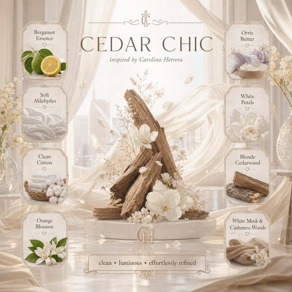 HSBS Inspired by Cedar Chic (Carolina Herrera) NEW!