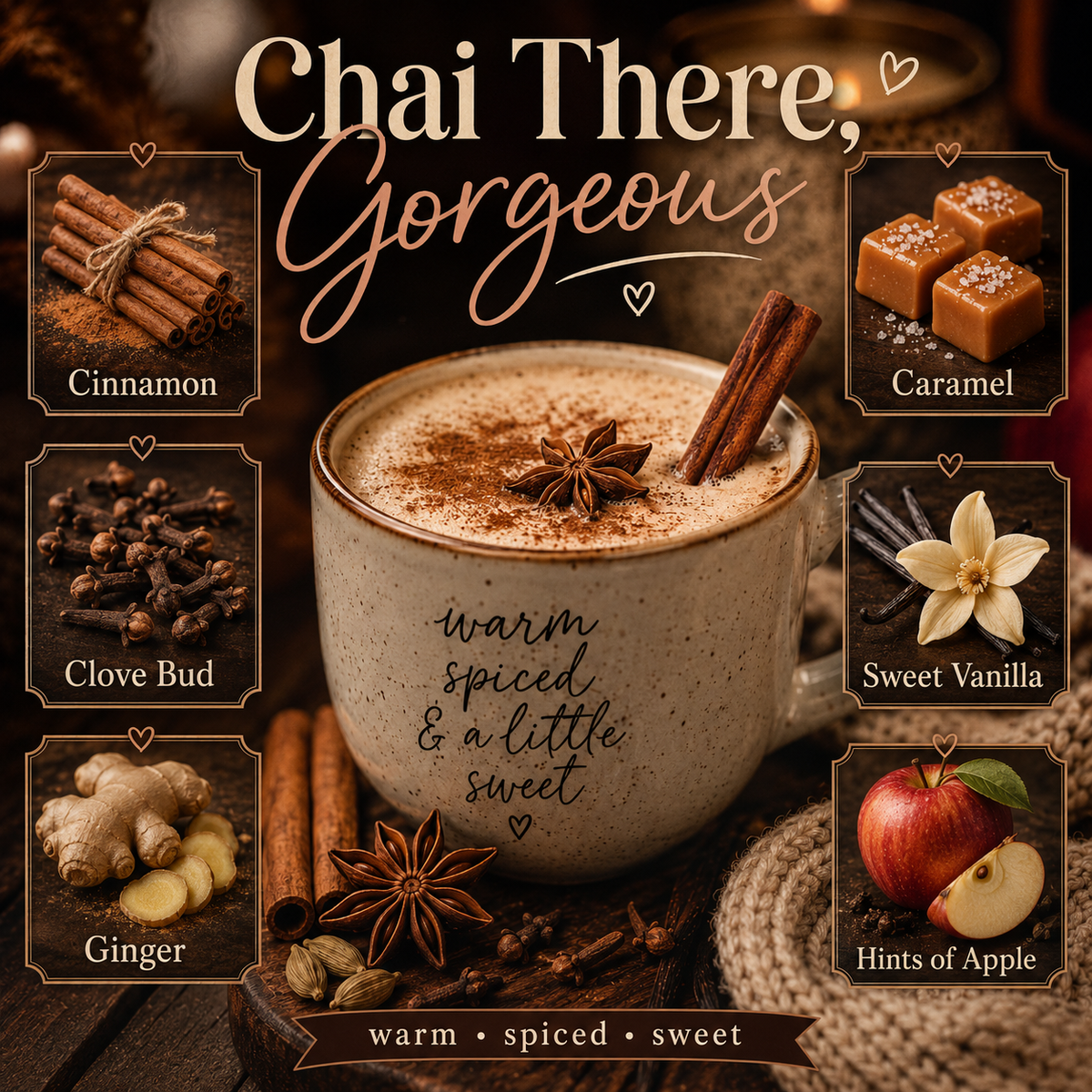 Chai There, Gorgeous NEW!