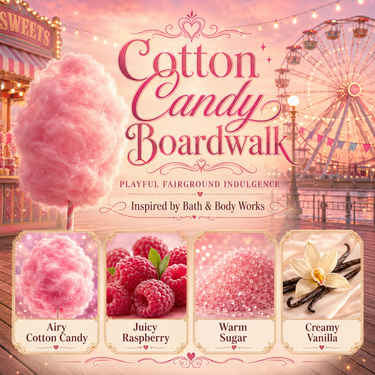 HSBS Inspired Cotton Candy Boardwalk (Bath & Body Works)