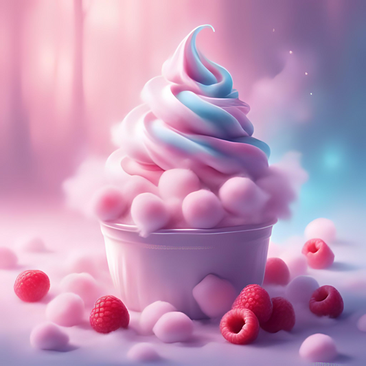 Cotton Candy Marshmallow Sundae NEW!