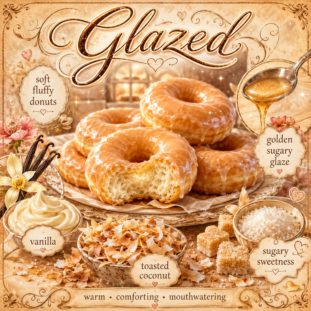 Glazed