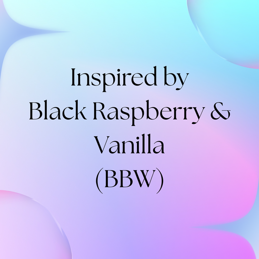 HSBS Inspired by Black Raspberry & Vanilla (Bath & Body Works)