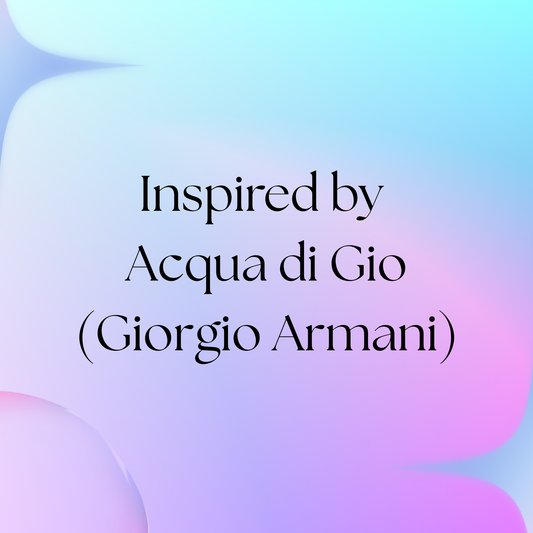 HSBS Inspired by Acqua di Gio (Giorgio Armani)