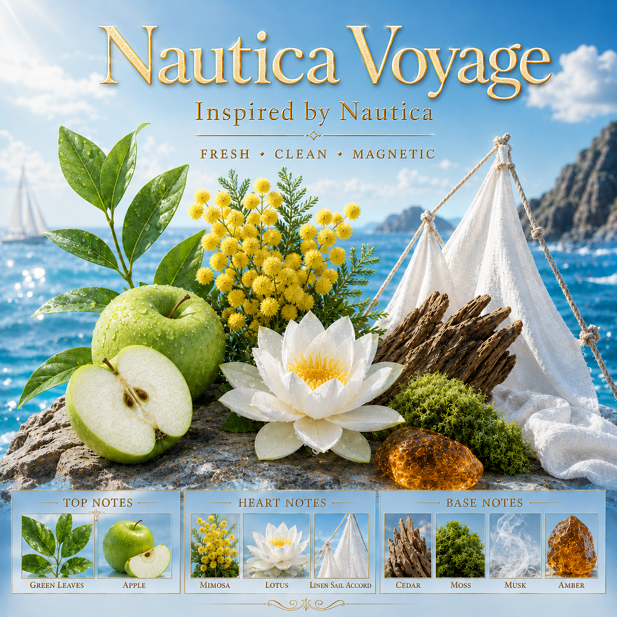 HSBS Inspired by Nautica Voyage for Him (Nautica) NEW!
