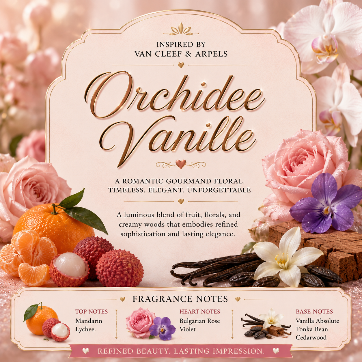 HSBS Inspired by Orchidee Vanille (Van Cleef & Arpels)