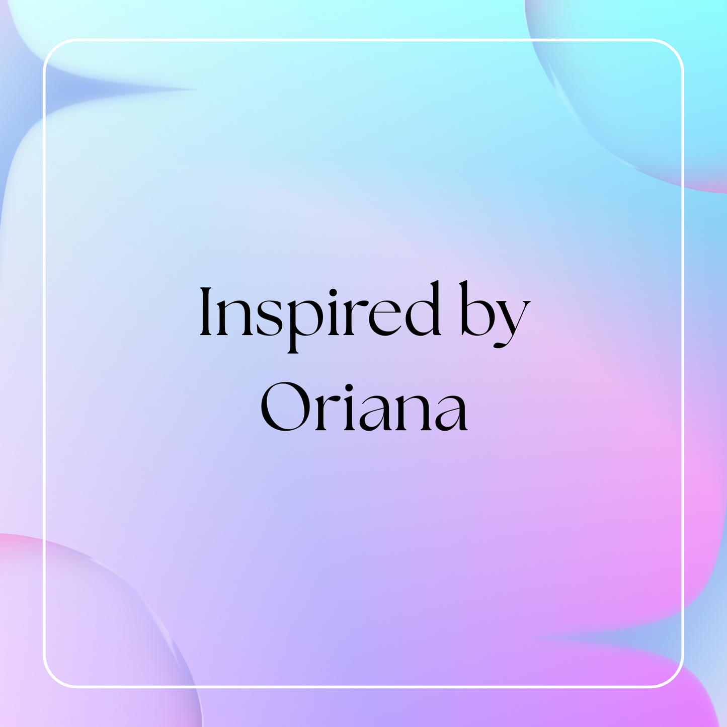 HSBS Inspired by Oriana (Parfums de Marly) NEW!
