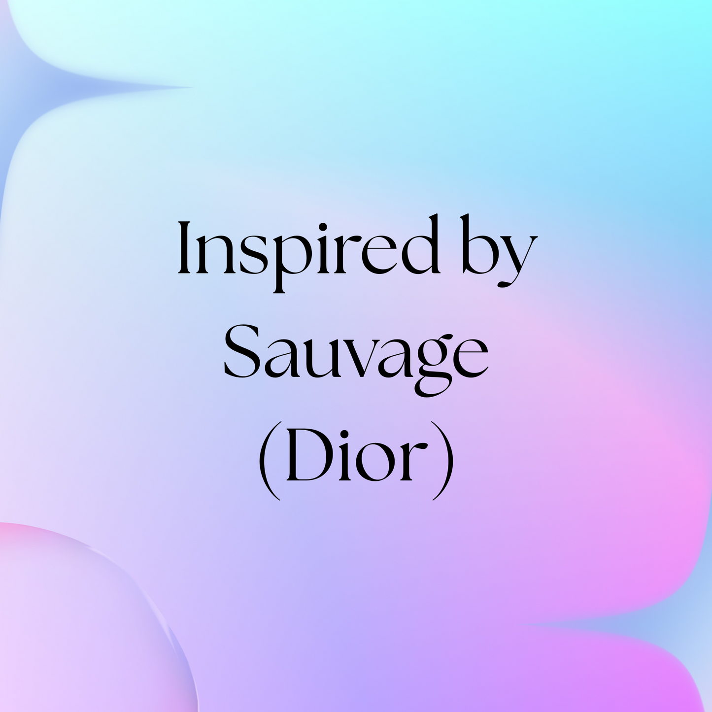 HSBS Inspired by Sauvage (Dior) NEW!