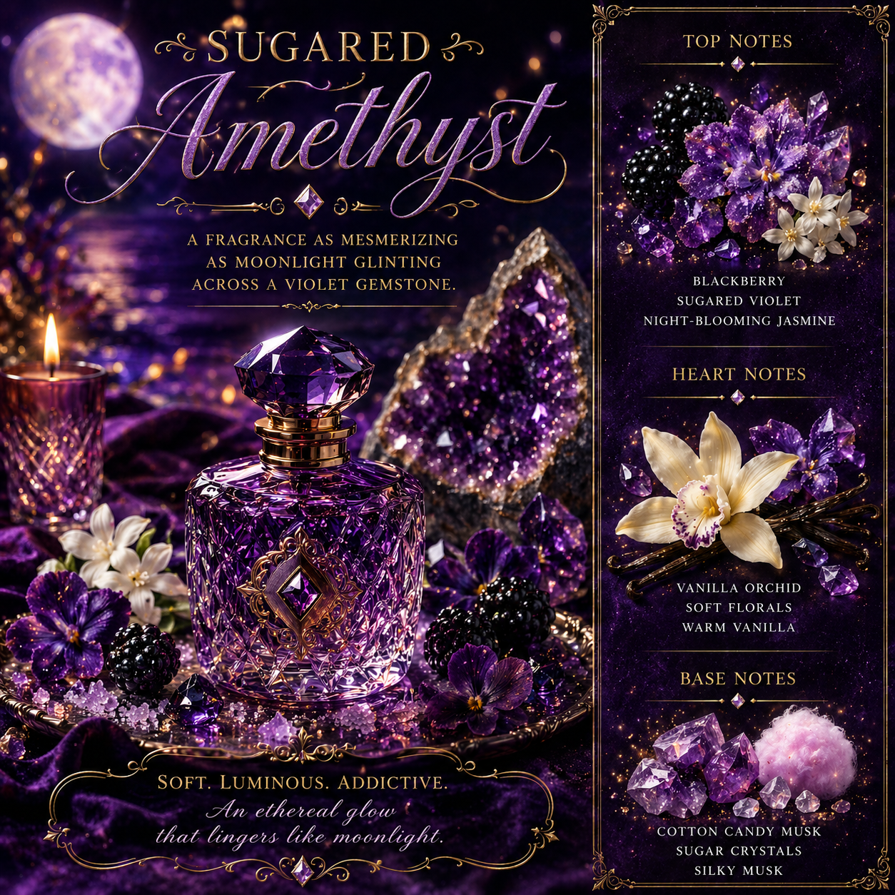 Sugared Amethyst