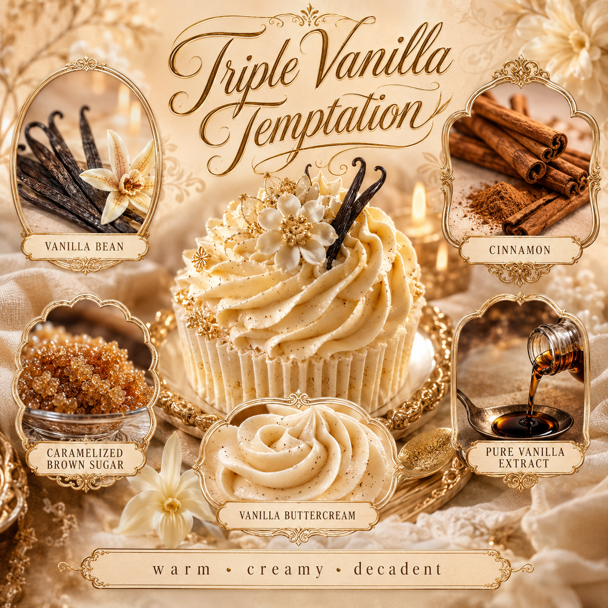 Triple Vanilla Temptation