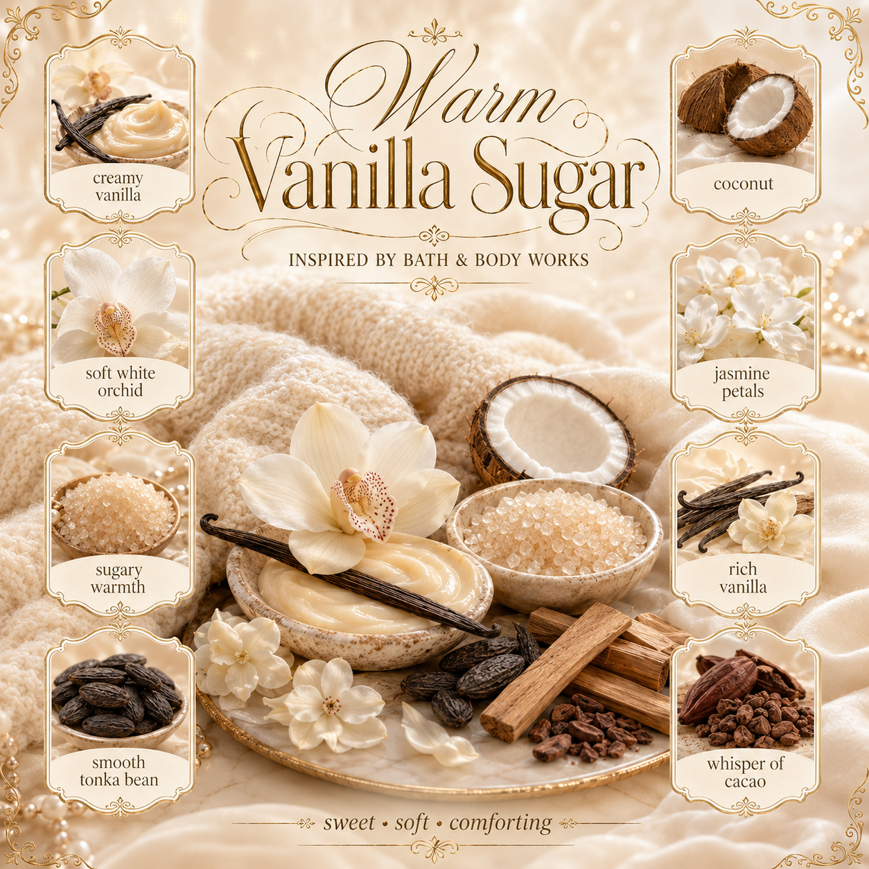 HSBS Inspired by Warm Vanilla Sugar (Bath & Body Works)